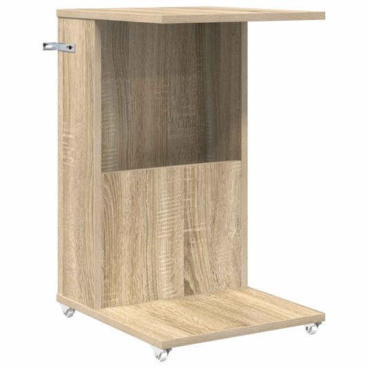 vidaXL Side Table Sonoma Oak 40 x 35 x 60 cm Engineered Wood