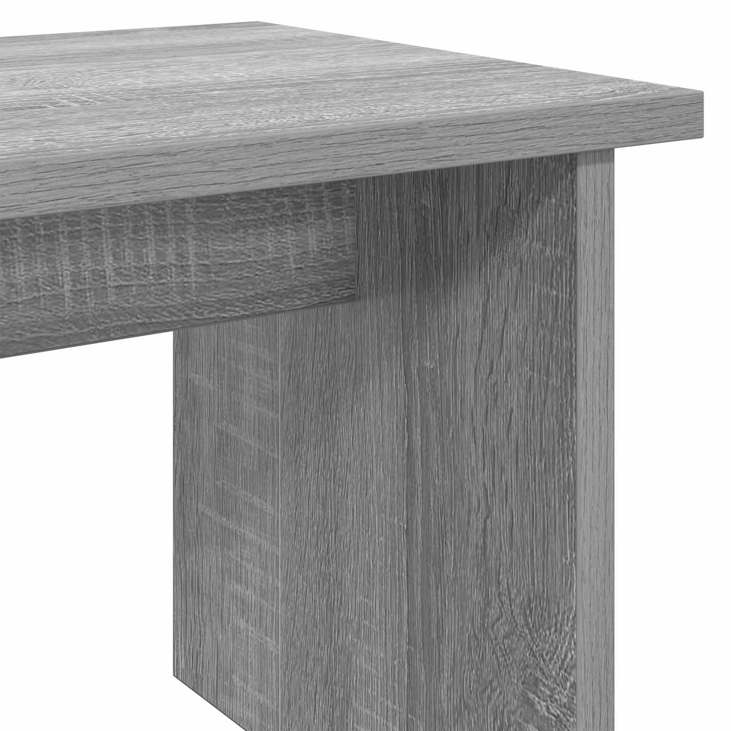 vidaXL Shoe Cabinet with Shelf 2 pcs Grey Sonoma Engineered Wood