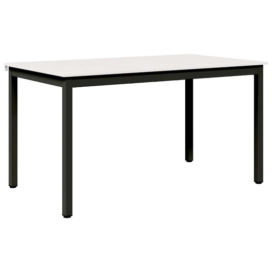 vidaXL Dining Table White 140 x 80 x 75 cm Solid Pine Wood