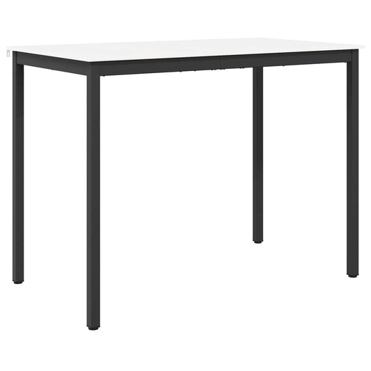 vidaXL Bar Table White 140 x 80 x 105 cm Solid Pine Wood