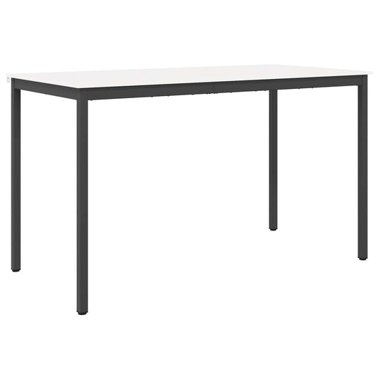 vidaXL Bar Table White 180 x 90 x 105 cm Solid Pine Wood