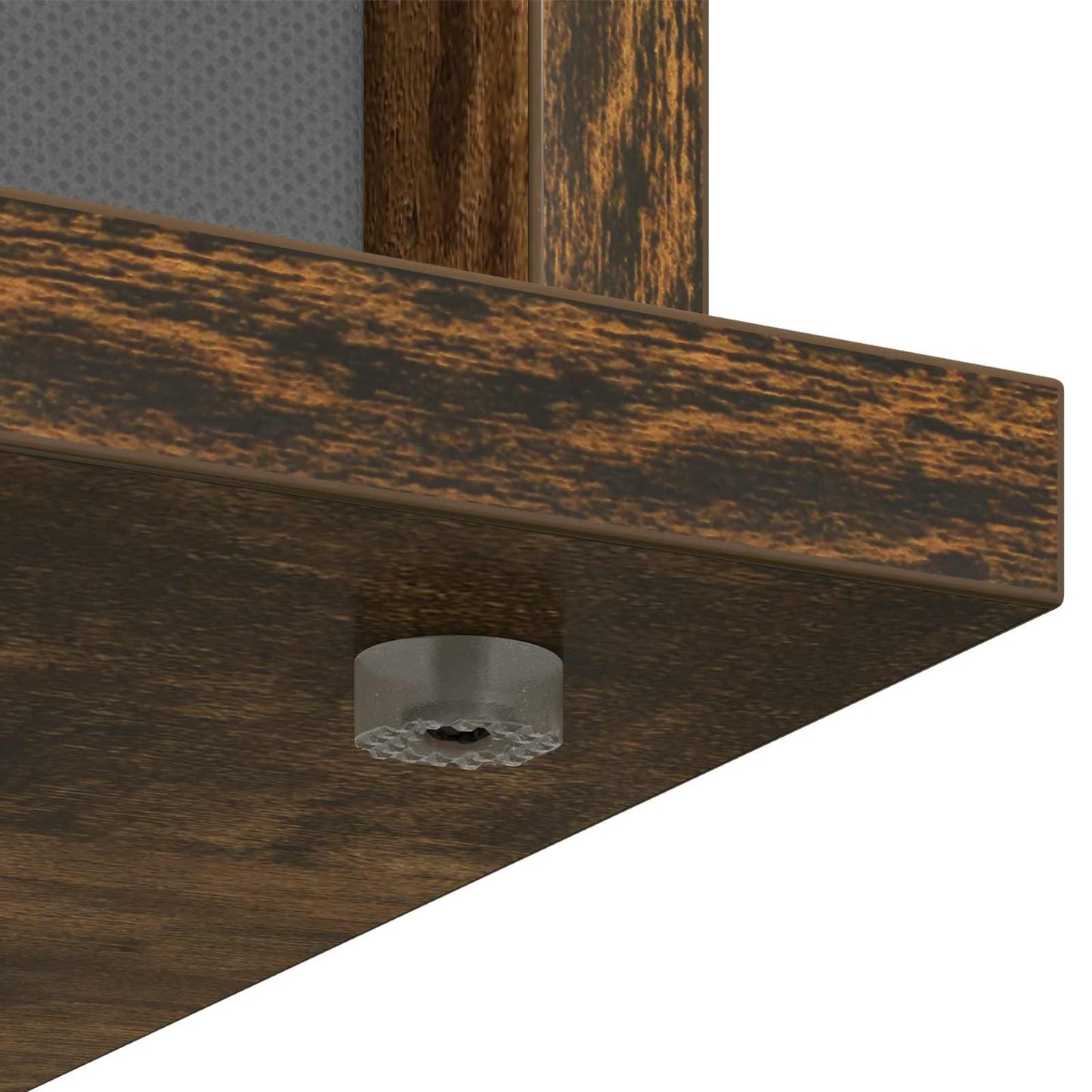 vidaXL TV stand with Drawer Smoked Oak 79 x 40 x 48 cm