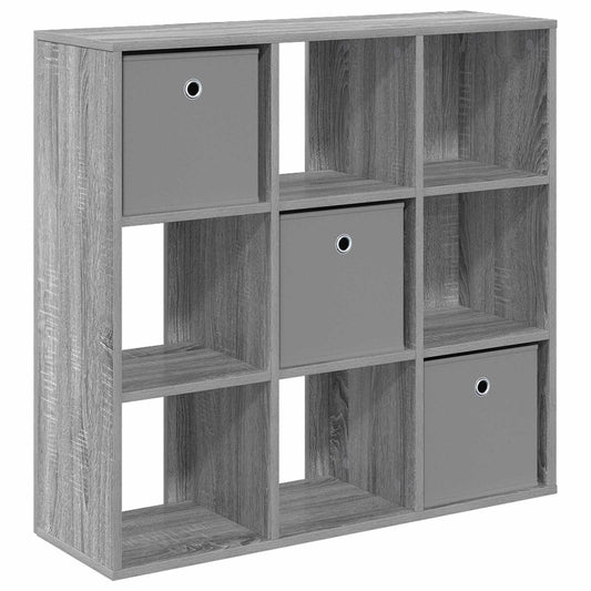 vidaXL Sideboard with Drawer Grey Sonoma 88.5 x 29 x 84.5 cm