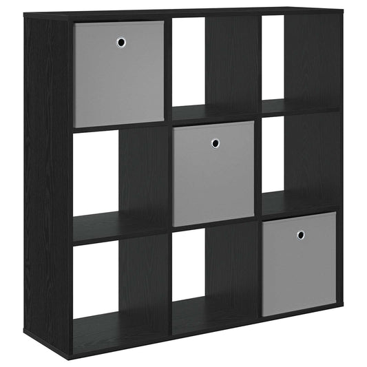 vidaXL Sideboard with Drawer Black Oak 102 x 31 x 99.5 cm