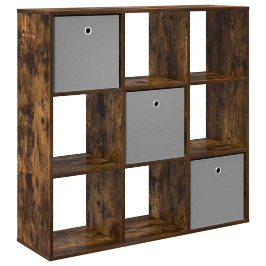 vidaXL Sideboard with Drawer Smoked Oak 102 x 31 x 99.5 cm