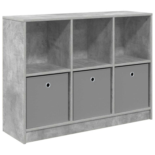 vidaXL Sideboard with Drawer Concrete Grey 102 x 32 x 73.5 cm