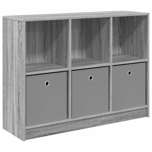 vidaXL Sideboard with Drawer Grey Sonoma 102 x 32 x 73.5 cm