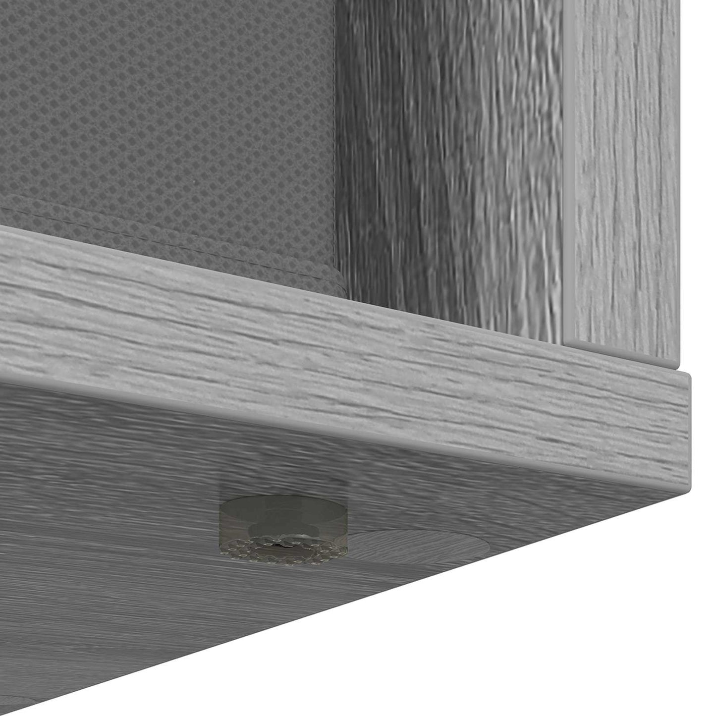 vidaXL Sideboard with Drawer Grey Sonoma 49.5 x 22 x 47 cm