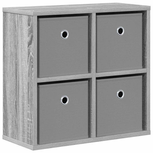 vidaXL Sideboard with Drawer Grey Sonoma 49.5 x 22 x 47 cm