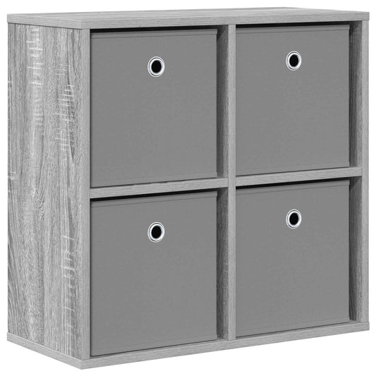 vidaXL Sideboard with Drawer Grey Sonoma 59.5 x 27 x 57 cm