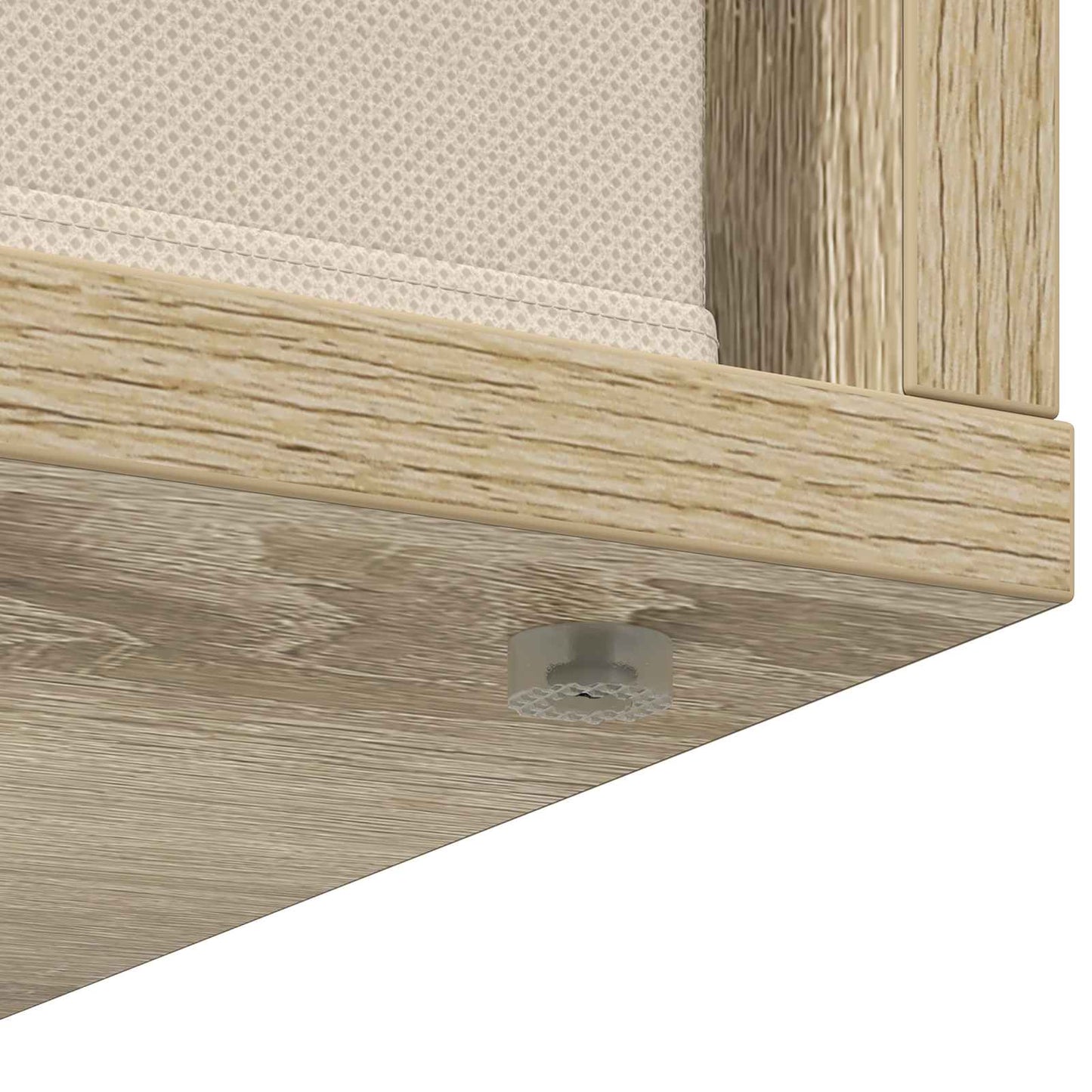 vidaXL Lowboard with Drawer Sonoma Oak 102 x 32 x 48.5 cm