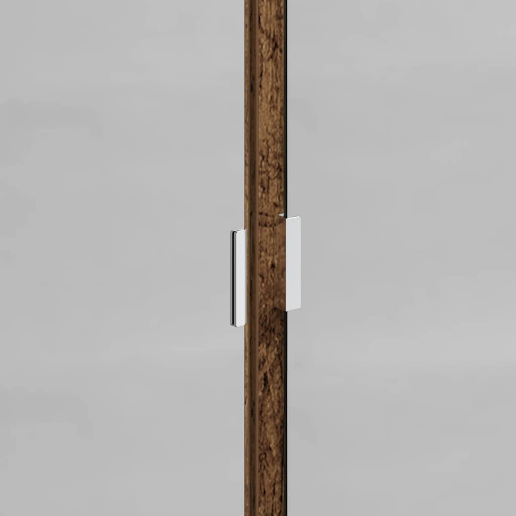 vidaXL Bathroom Cabinet Set with Shelf Old Wood Engineered Wood