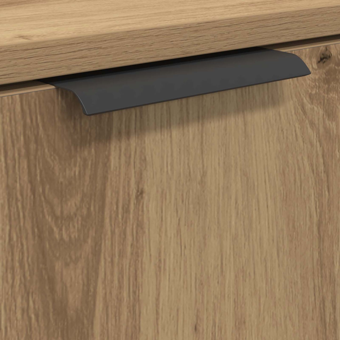 vidaXL Bathroom Furniture Set 3 pcs Artisan Oak Engineered Wood