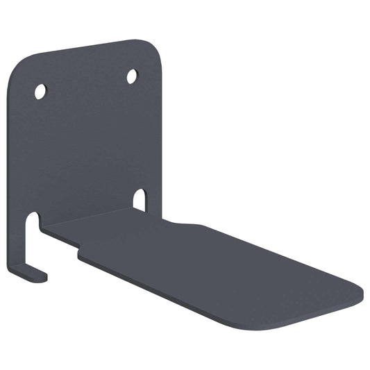 vidaXL Floating Shelf with Shelf 4 pcs Anthracite 6 x 10.8 x 6.6 cm