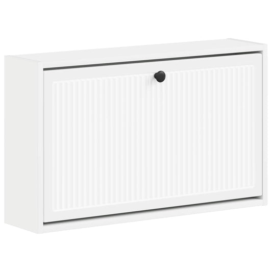 vidaXL Wall-Mounted Shoe Cabinet EDE 71 x 17 x 43 cm Engineered Wood