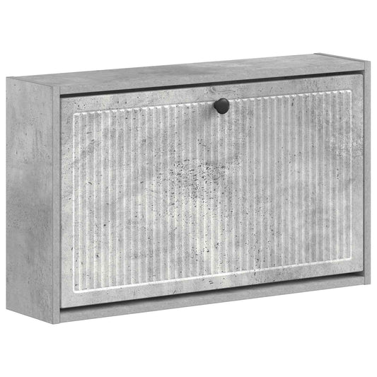 vidaXL Wall-Mounted Shoe Cabinet EDE 71 x 17 x 43 cm Engineered Wood