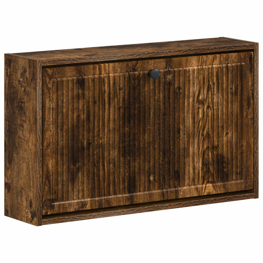 vidaXL Wall-Mounted Shoe Cabinet EDE 71 x 17 x 43 cm Engineered Wood