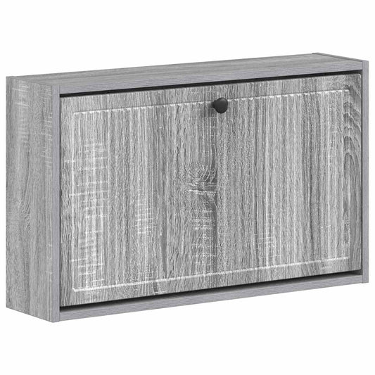 vidaXL Wall-Mounted Shoe Cabinet EDE 71 x 17 x 43 cm Engineered Wood