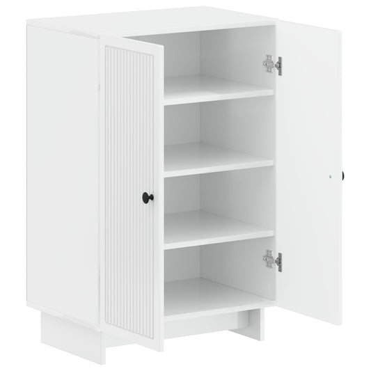 vidaXL Shoe Cabinet EDE 59.5 x 39.5 x 90 cm Engineered Wood