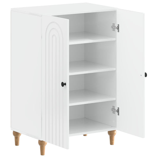 vidaXL Shoe Cabinet ALKMAAR 59.5 x 39.5 x 90 cm Engineered Wood