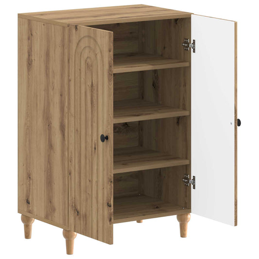 vidaXL Shoe Cabinet ALKMAAR 59.5 x 39.5 x 90 cm Engineered Wood