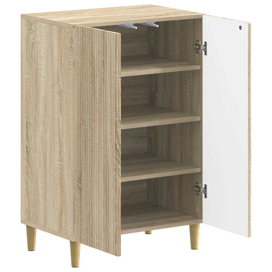 vidaXL Shoe Cabinet ARNHEM 59.5 x 39.5 x 90 cm Engineered Wood