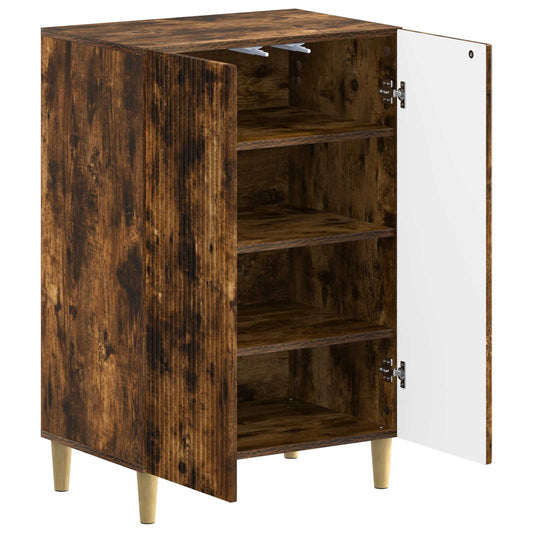vidaXL Shoe Cabinet ARNHEM 59.5 x 39.5 x 90 cm Engineered Wood