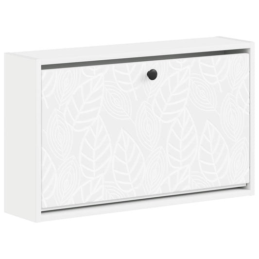 vidaXL Wall-Mounted Shoe Cabinet DELFT 71 x 17 x 43 cm Engineered Wood