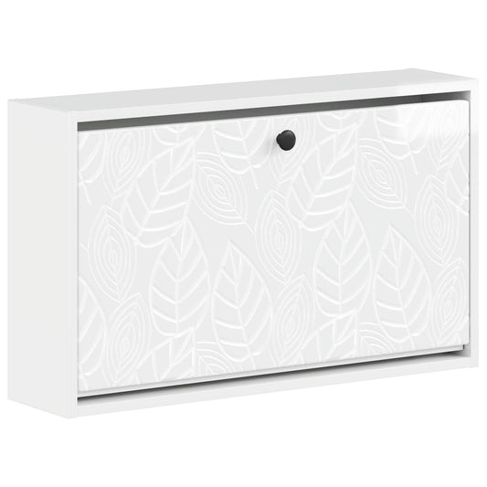 vidaXL Wall-Mounted Shoe Cabinet DELFT 71 x 17 x 43 cm Engineered Wood