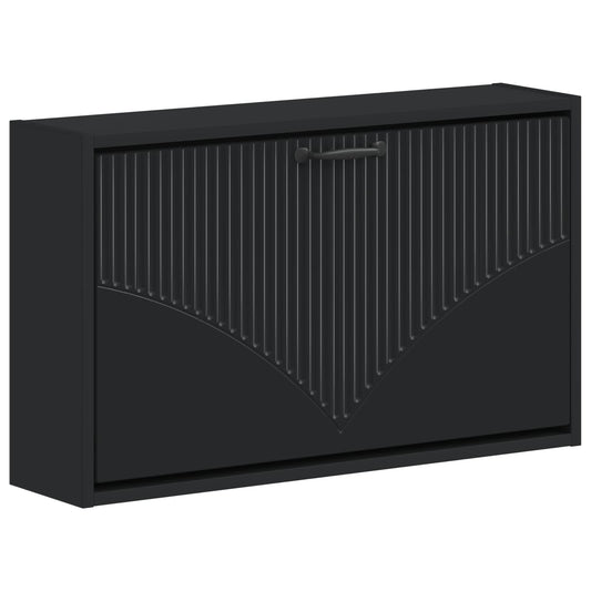 vidaXL Wall-Mounted Shoe Cabinet HOORN 71 x 17 x 43 cm Engineered Wood