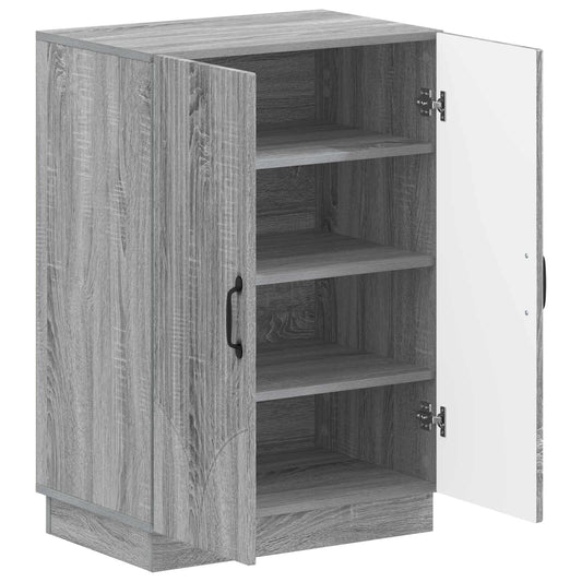 vidaXL Shoe Cabinet HOORN 59.5 x 39.5 x 87 cm Engineered Wood