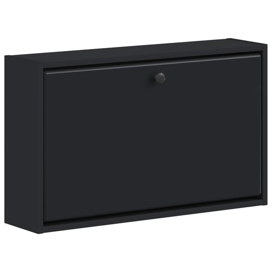 vidaXL Wall-Mounted Shoe Cabinet BREDA 71 x 17 x 43 cm Engineered Wood
