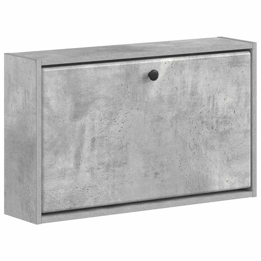 vidaXL Wall-Mounted Shoe Cabinet BREDA 71 x 17 x 43 cm Engineered Wood