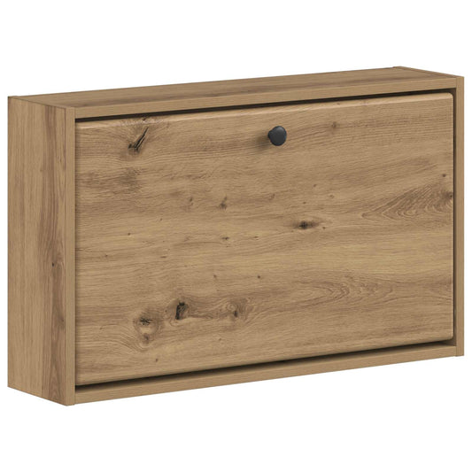 vidaXL Wall-Mounted Shoe Cabinet BREDA 71 x 17 x 43 cm Engineered Wood