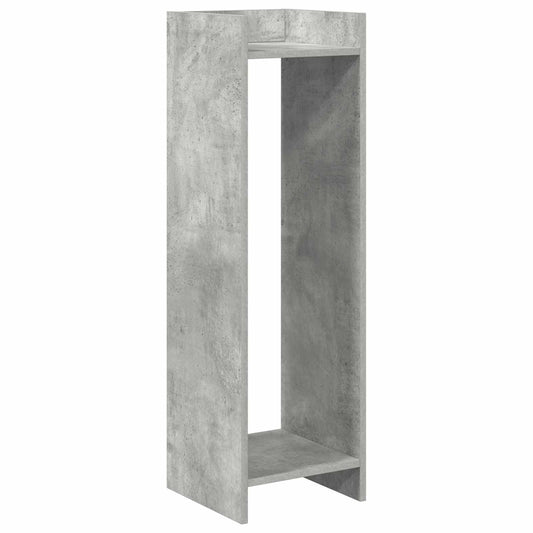 vidaXL Plant Stand Concrete Grey 30 x 30 x 100 cm Engineered Wood