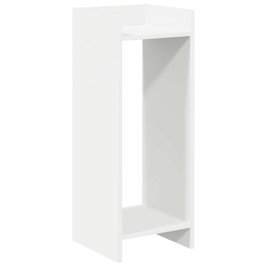 vidaXL Plant Stand White 30 x 30 x 80 cm Engineered Wood