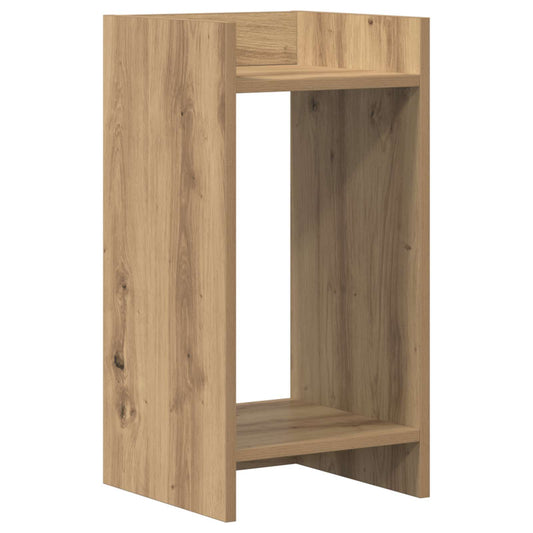 vidaXL Plant Stand Artisan Oak 30 x 30 x 60 cm Engineered Wood