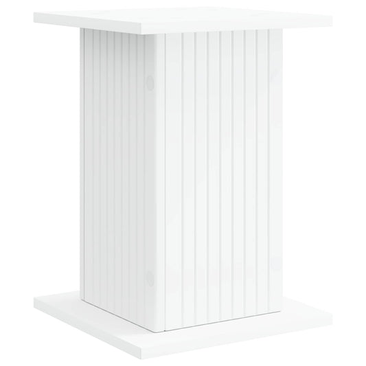 vidaXL Plant Stand White 30.5 x 30 x 43 cm Engineered Wood