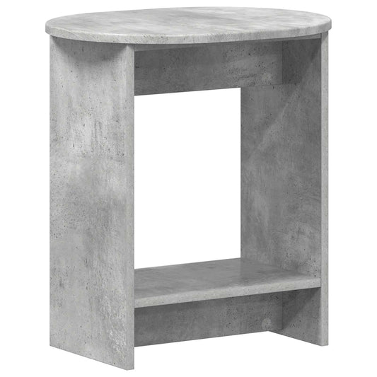 vidaXL Side Table Concrete Grey 50 x 39,5 x 55 cm Engineered Wood