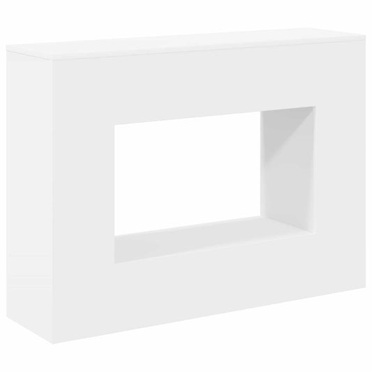 vidaXL Console Table White 101 x 29 x 74 cm Engineered Wood