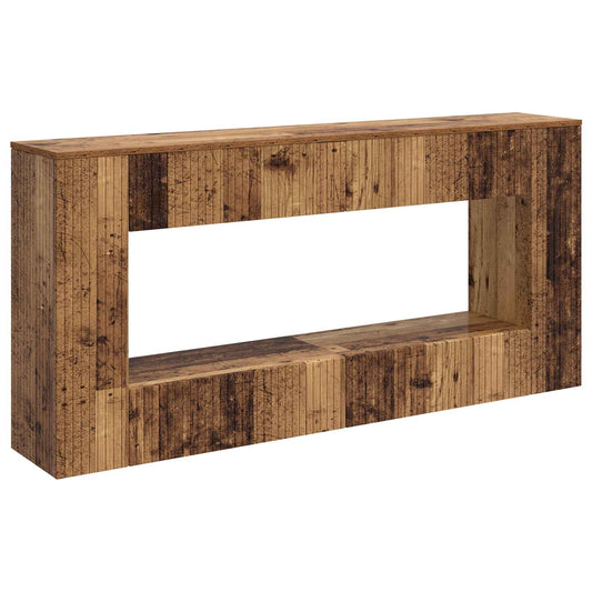 vidaXL Console Table Old Wood 155 x 29 x 74 cm Engineered Wood