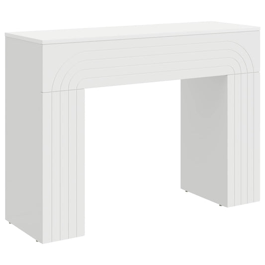 vidaXL Coffee Table White 102 x 35 x 75 cm Engineered Wood