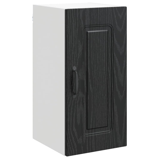 vidaXL Dishwasher Panel Kalmar Black Oak 30 x 31 x 60 cm