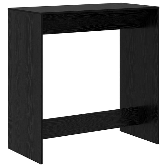 vidaXL Bar Table 102 x 50 x 103.5 cm Engineered Wood Black Oak