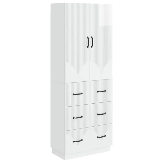 vidaXL Cabinet Set 2 pcs 66 x 34.5 x 87 cm Engineered Wood