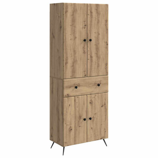 vidaXL 2 pcs Artisan Oak