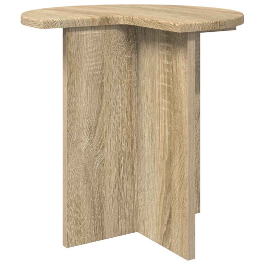vidaXL Side Table Sonoma Oak Ø 39 x 38 cm Engineered Wood