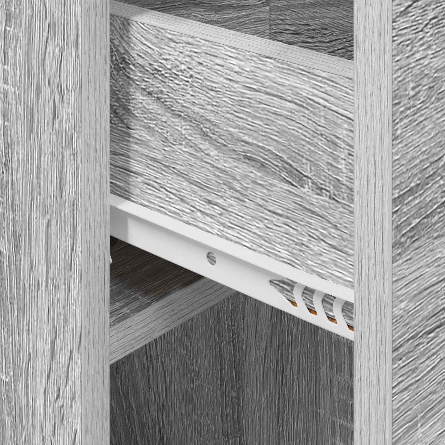 vidaXL Bed Cabinet 2 pcs Grey Sonoma 29 x 31.5 x 49 cm Engineered Wood