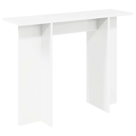 vidaXL Console Table White 100 x 30 x 75 cm Engineered Wood