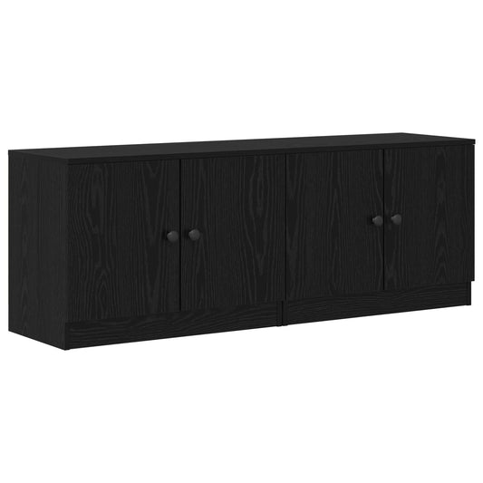 vidaXL Storage Cabinet for Loft Bed 2 pcs Black Oak 66 x 35 x 48 cm